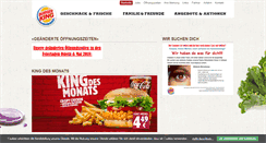 Desktop Screenshot of burgerking-luebeck.de